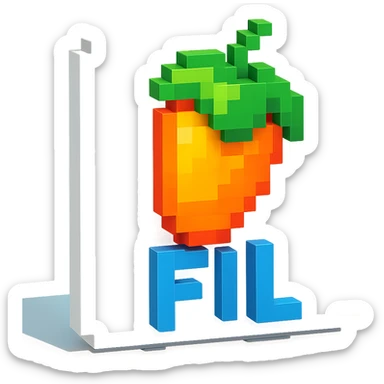 FL Studio logo sticker