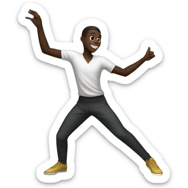 Vinicius jr dancing  sticker
