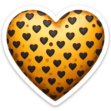 Cuore leopardo  sticker