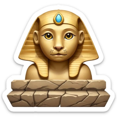 sphinx sticker