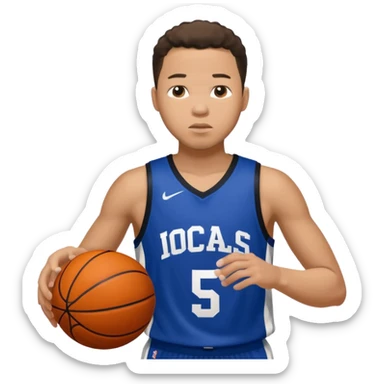 Jalen Brunson sinking buckets sticker