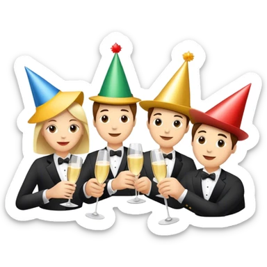 Garden party  sticker