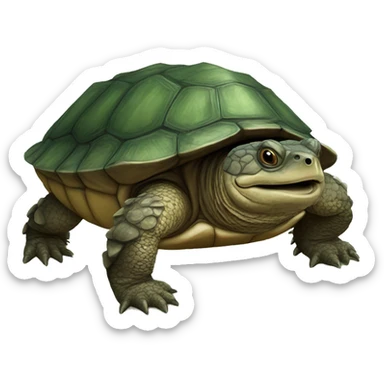 Snapping Turtle sticker
