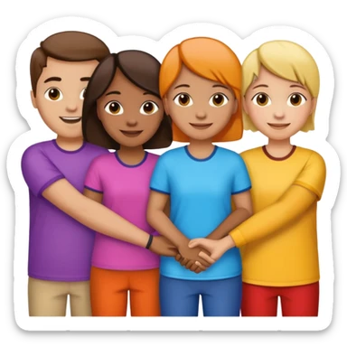 UN MUNDO UNIDO sticker