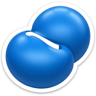 physiotherapy (or pilates) balls (2) to exercise and do rehab sticker