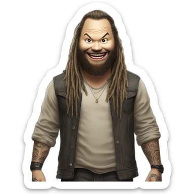 Bray Wyatt fiend sticker