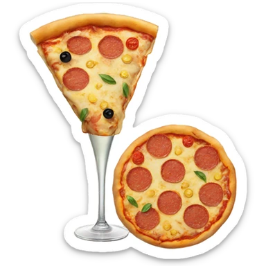 Pizza and Prosecco  sticker