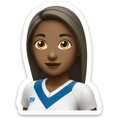 summer olympics girl playing volleyball sticker