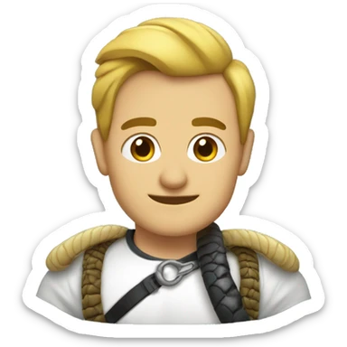 Balança com cobra  sticker