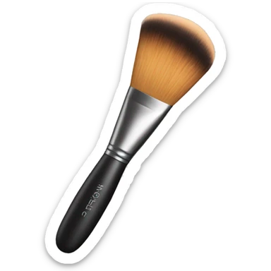 makeup brush sticker