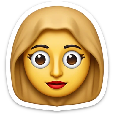 Cinematic Realistic Lebanese Cinema Pop Culture Emoji, showcasing an artistic representation of Lebanon's film heritage rendered with rich textures and dramatic, cinematic lighting. sticker