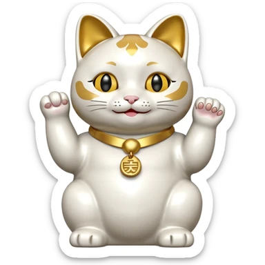 maneki-neko sticker