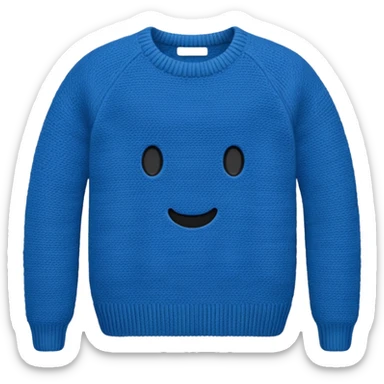 knitted garment sticker