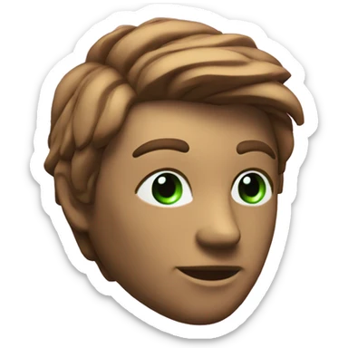 200 IQ in neon letters sticker