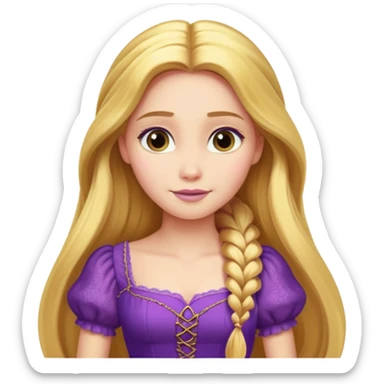 Rapunzel sticker