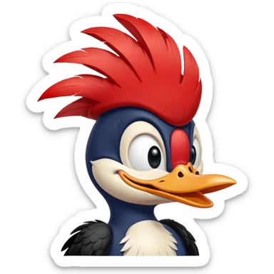 O pica pau sticker