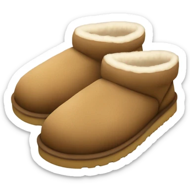 UGG slippers  sticker