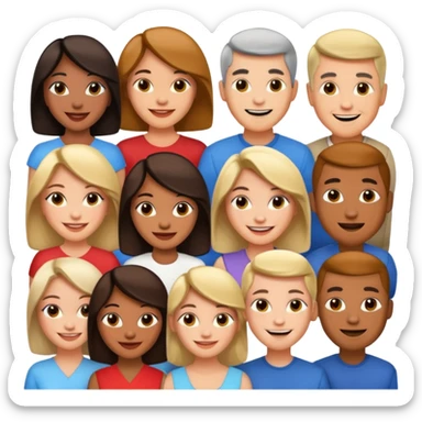 many of Celebrities sticker