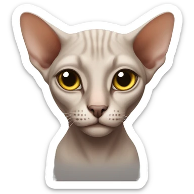 sphinx cat sticker
