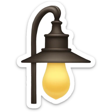 lamp line sticker