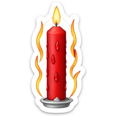 Advent Candle sticker