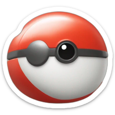 pokéball en forme de carapuce sticker