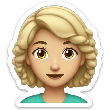 Rania from AlRawabi school for girls sticker