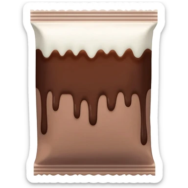 packet of Christmas hot chocolate sticker