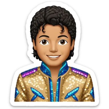michael jackson sticker
