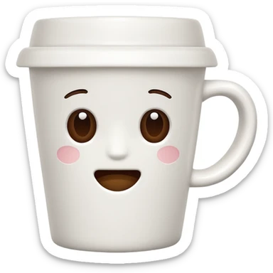 Empty Coffee Cup sticker