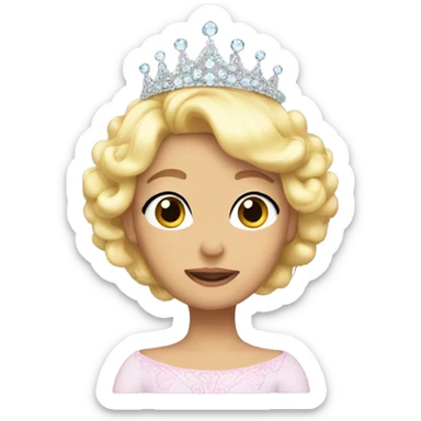 Princess Diadem  sticker