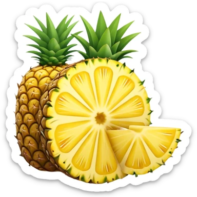 Pineapple slice  sticker