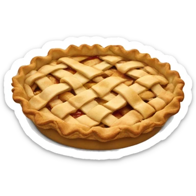 apple pie sticker