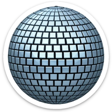 disco ball sticker