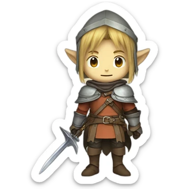 Final fantasy tactics squire sticker