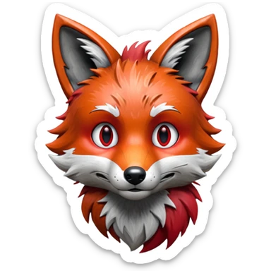 Foxy animatronic  sticker