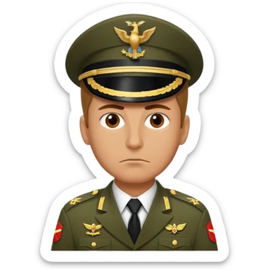 army Captain sticker