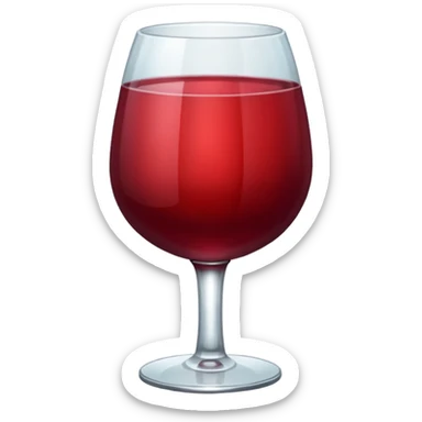 Moño de color rojo vino bonito  sticker