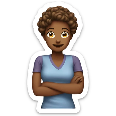 Mom being proud  sticker