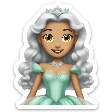 ariana grande as glinda  sticker
