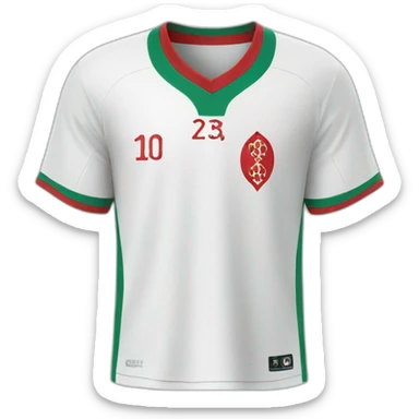 Moroccan football jersey  sticker