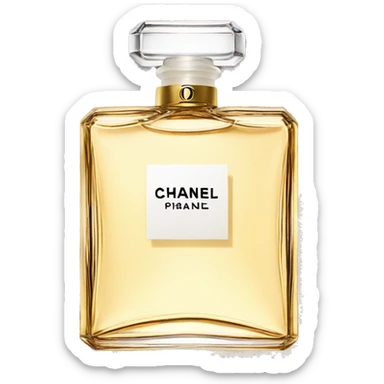 Chanel perfume bottle  sticker