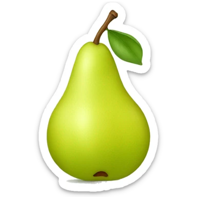 Pear sticker