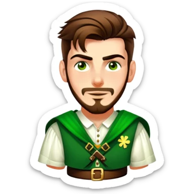 Wearing a Green Kilt sticker