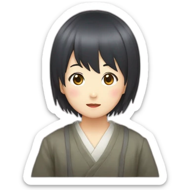 Hoshino Ai from oshi no ko sticker