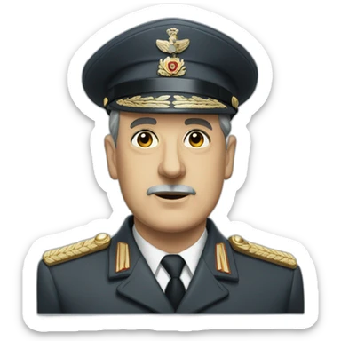 Charles de Gaulle sticker