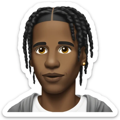 asap rocky sticker