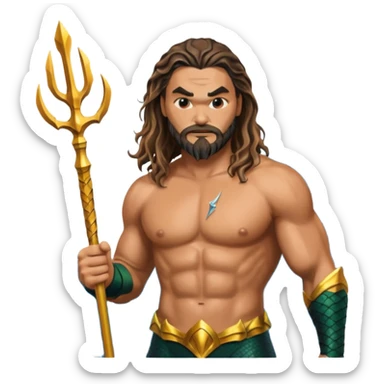 jason momoa aquaman sticker
