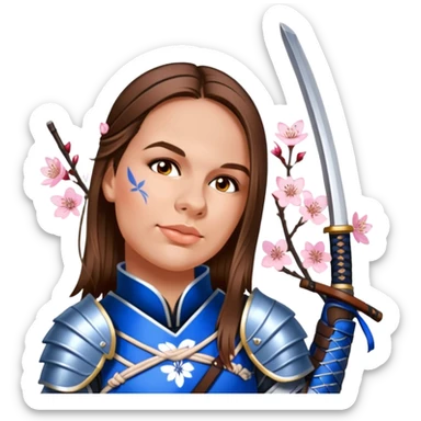 Samurai Warrior sticker