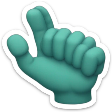 Apretón de dos manos sticker